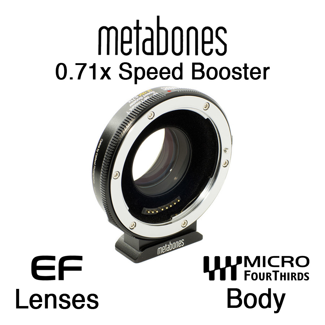 Metabones T Speed Booster Ultra 0.71x Adapter for Canon Full-Frame EF-Mount Lens to Micro Four Third